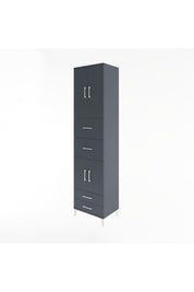 Hyperion Dolap 3 Raflı 4 Çekmeceli 4 Kapaklı 60x44x243 - S65M062V5B