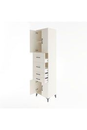 Hyperion Dolap 2 Raflı 4 Çekmeceli 4 Kapaklı 60x44x243 - S65M063V1B