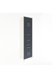 Hyperion Dolap 2 Raflı 4 Çekmeceli 4 Kapaklı 60x44x243 - S65M063V2B