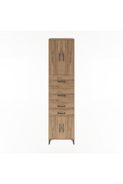 Hyperion Dolap 2 Raflı 4 Çekmeceli 4 Kapaklı 60x44x243 - S65M063V9B