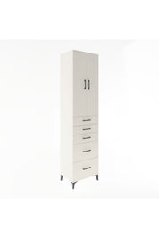 Hyperion Dolap 3 Raflı 5 Çekmeceli 2 Kapaklı 60x44x243 - S65M064V1B