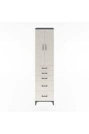Hyperion Dolap 3 Raflı 5 Çekmeceli 2 Kapaklı 60x44x243 - S65M064V4B