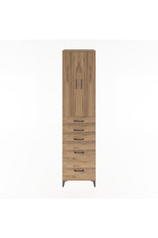 Hyperion Dolap 3 Raflı 5 Çekmeceli 2 Kapaklı 60x44x243 - S65M064V9B