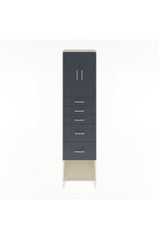 Hyperion Dolap 2 Raflı 5 Çekmeceli 2 Kapaklı 60x44x243 - S65M066V2B
