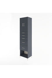 Hyperion Dolap 2 Raflı 5 Çekmeceli 2 Kapaklı 60x44x243 - S65M066V5B