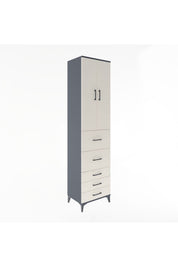 Hyperion Dolap 3 Raflı 5 Çekmeceli 2 Kapaklı 60x44x243 - S65M067V4B