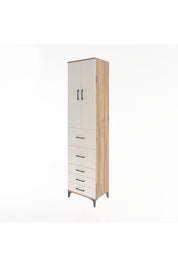 Hyperion Dolap 3 Raflı 5 Çekmeceli 2 Kapaklı 60x44x243 - S65M067V7B