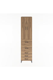 Hyperion Dolap 3 Raflı 5 Çekmeceli 2 Kapaklı 60x44x243 - S65M067V9B