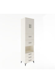 Hyperion Dolap 3 Raflı 5 Çekmeceli 2 Kapaklı 60x44x243 - S65M068V1B