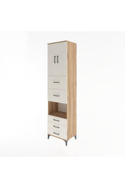 Hyperion Dolap 3 Raflı 5 Çekmeceli 2 Kapaklı 60x44x243 - S65M068V7B