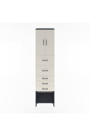 Hyperion Dolap 2 Raflı 5 Çekmeceli 2 Kapaklı 60x44x243 - S65M069V4B