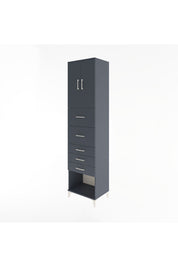Hyperion Dolap 2 Raflı 5 Çekmeceli 2 Kapaklı 60x44x243 - S65M069V5B
