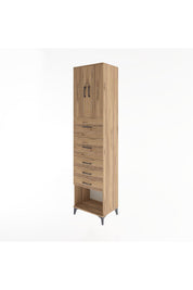 Hyperion Dolap 2 Raflı 5 Çekmeceli 2 Kapaklı 60x44x243 - S65M069V9B
