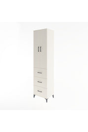 Hyperion Dolap 4 Raflı 3 Çekmeceli 2 Kapaklı 60x44x243 - S65M070V1B
