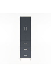 Hyperion Dolap 4 Raflı 3 Çekmeceli 2 Kapaklı 60x44x243 - S65M070V2B