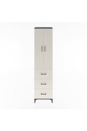 Hyperion Dolap 4 Raflı 3 Çekmeceli 2 Kapaklı 60x44x243 - S65M070V4B