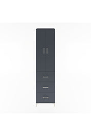 Hyperion Dolap 4 Raflı 3 Çekmeceli 2 Kapaklı 60x44x243 - S65M070V5B