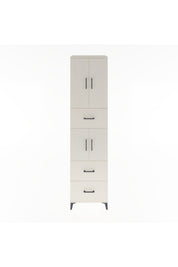 Hyperion Dolap 3 Raflı 3 Çekmeceli 4 Kapaklı 60x44x243 - S65M071V1B