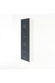 Hyperion Dolap 3 Raflı 3 Çekmeceli 4 Kapaklı 60x44x243 - S65M071V2B