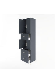 Hyperion Dolap 3 Raflı 3 Çekmeceli 4 Kapaklı 60x44x243 - S65M071V5B