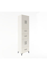 Hyperion Dolap 3 Raflı 3 Çekmeceli 4 Kapaklı 60x44x243 - S65M072V1B