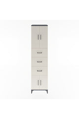 Hyperion Dolap 2 Raflı 3 Çekmeceli 4 Kapaklı 60x44x243