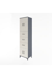 Hyperion Dolap 2 Raflı 3 Çekmeceli 4 Kapaklı 60x44x243 - S65M073V4B