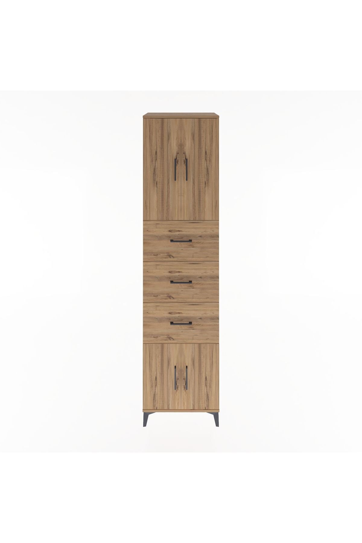 Hyperion Dolap 2 Raflı 3 Çekmeceli 4 Kapaklı 60x44x243 - S65M073V9B
