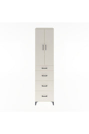 Hyperion Dolap 3 Raflı 4 Çekmeceli 2 Kapaklı 60x44x243 - S65M074V1B