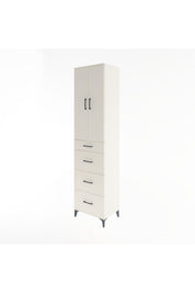 Hyperion Dolap 3 Raflı 4 Çekmeceli 2 Kapaklı 60x44x243 - S65M074V1B