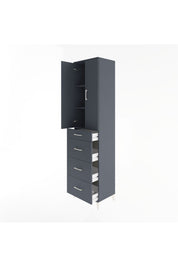 Hyperion Dolap 3 Raflı 4 Çekmeceli 2 Kapaklı 60x44x243 - S65M074V5B