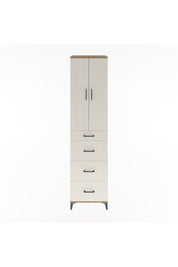 Hyperion Dolap 3 Raflı 4 Çekmeceli 2 Kapaklı 60x44x243 - S65M074V7B