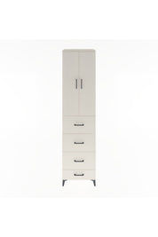 Hyperion Dolap 3 Raflı 4 Çekmeceli 2 Kapaklı 60x44x243 - S65M075V1B