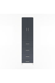 Hyperion Dolap 3 Raflı 4 Çekmeceli 2 Kapaklı 60x44x243 - S65M075V5B