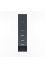 Hyperion Dolap 2 Raflı 4 Çekmeceli 2 Kapaklı 60x44x243 - S65M076V5B