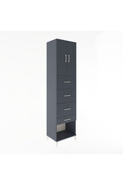 Hyperion Dolap 2 Raflı 4 Çekmeceli 2 Kapaklı 60x44x243 - S65M076V5B