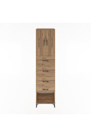 Hyperion Dolap 2 Raflı 4 Çekmeceli 2 Kapaklı 60x44x243 - S65M076V9B