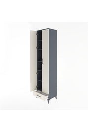 Hyperion Dolap 6 Raflı Tek Çekmeceli 2 Kapaklı 60x44x243 - S65M077V4B