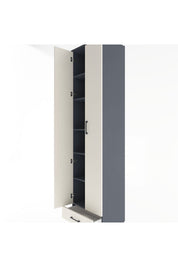 Hyperion Dolap 6 Raflı Tek Çekmeceli 2 Kapaklı 60x44x243 - S65M077V4B