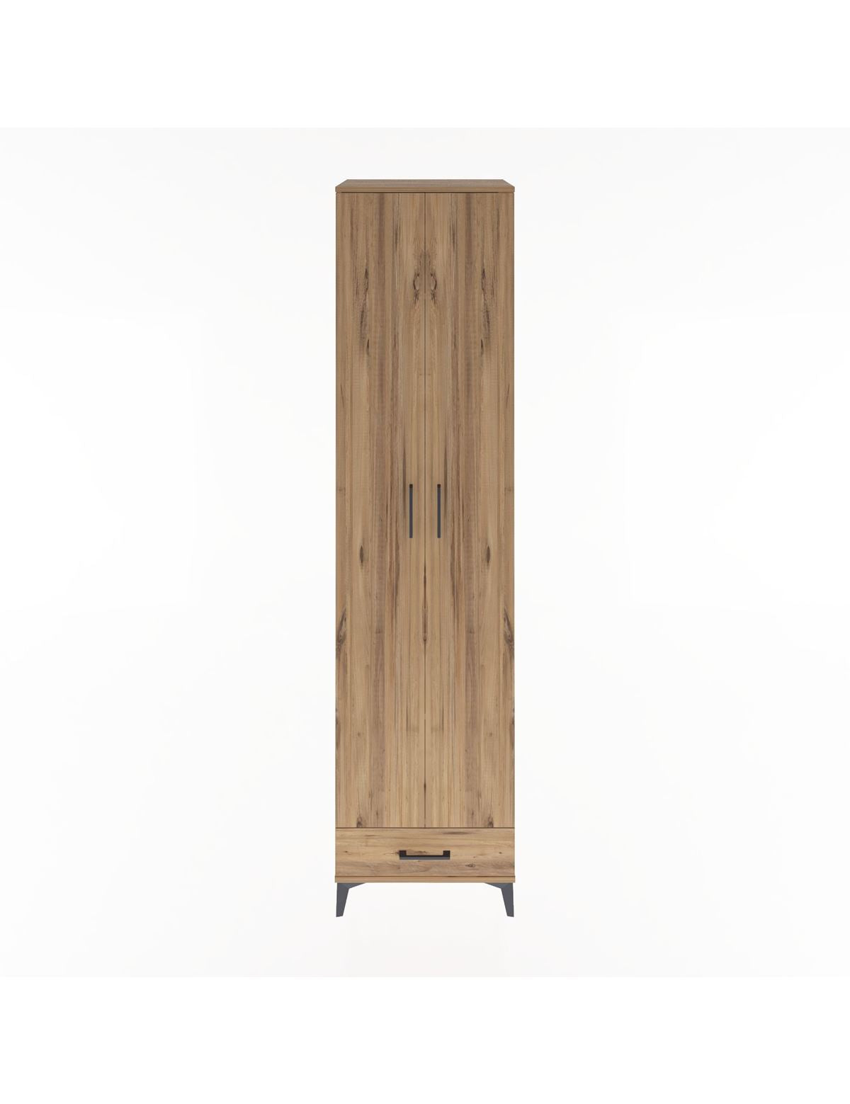 Hyperion Dolap 6 Raflı Tek Çekmeceli 2 Kapaklı 60x44x243 - S65M077V9B
