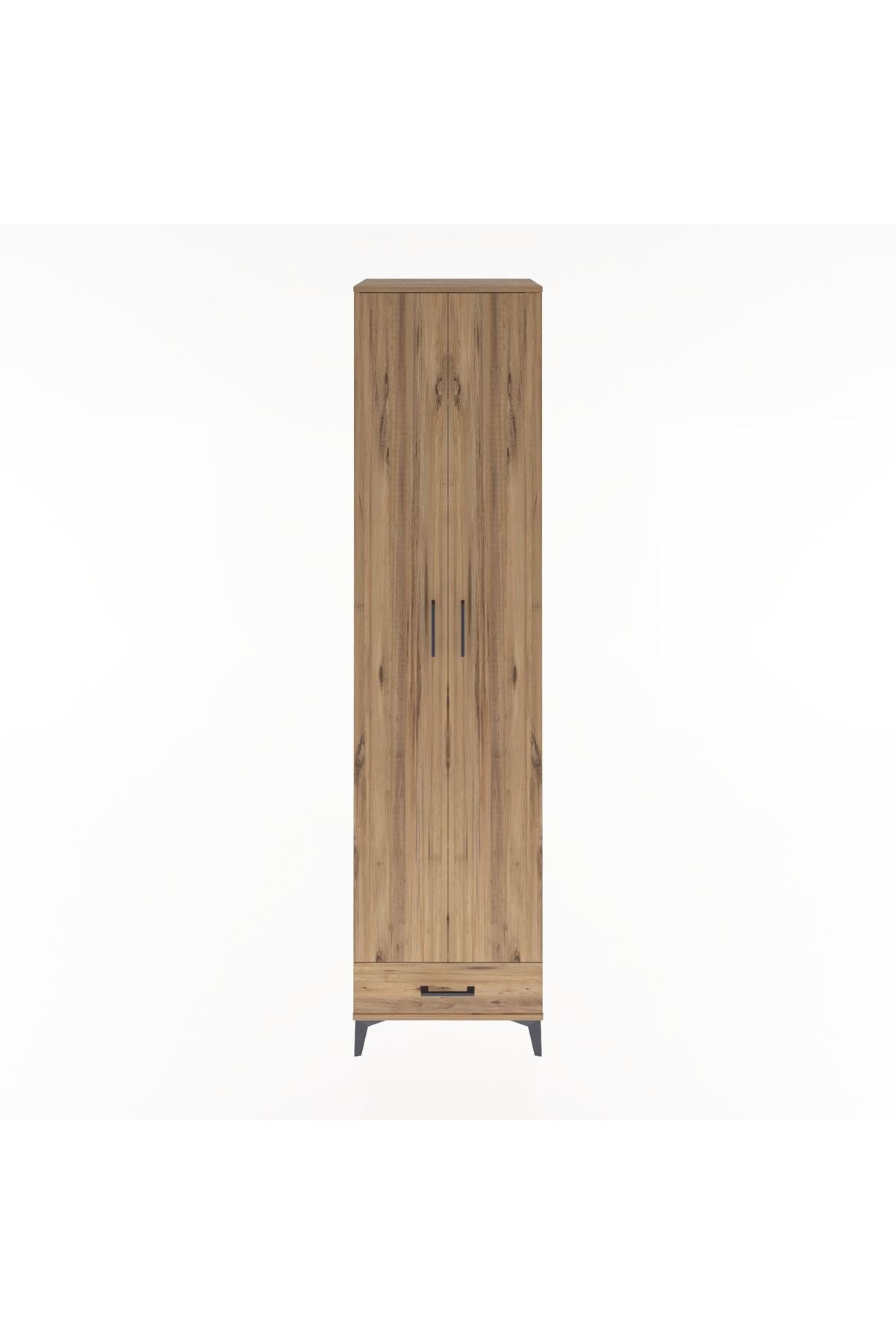 Hyperion Dolap 6 Raflı Tek Çekmeceli 2 Kapaklı 60x44x243 - S65M077V9B