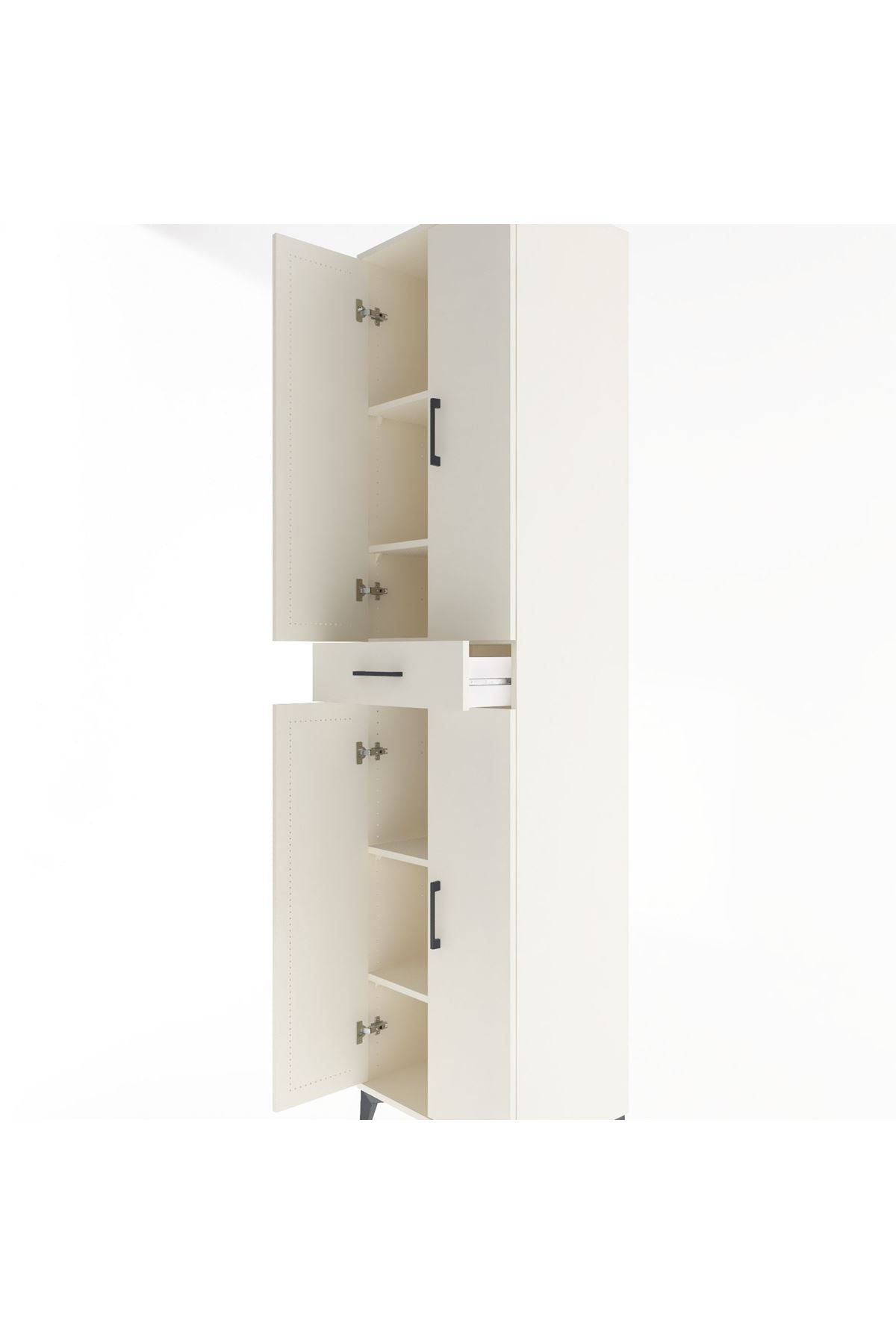 Hyperion Dolap 5 Raflı Tek Çekmeceli 4 Kapaklı 60x44x243 - S65M078V1B