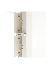 Hyperion Dolap 5 Raflı Tek Çekmeceli 4 Kapaklı 60x44x243 - S65M078V1B