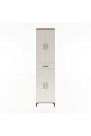Hyperion Dolap 5 Raflı Tek Çekmeceli 4 Kapaklı 60x44x243 - S65M078V7B