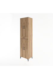 Hyperion Dolap 5 Raflı Tek Çekmeceli 4 Kapaklı 60x44x243 - S65M078V9B