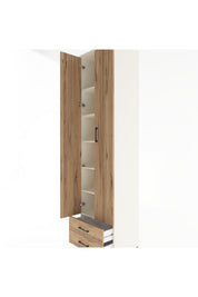 Hyperion Dolap 6 Raflı 2 Çekmeceli 2 Kapaklı 60x44x243 - S65M079V3B