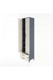 Hyperion Dolap 6 Raflı 2 Çekmeceli 2 Kapaklı 60x44x243 - S65M079V4B