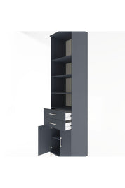 Hyperion Dolap 5 Raflı 2 Çekmeceli 2 Kapaklı 60x44x243 - S65M080V5B