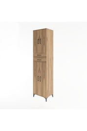 Hyperion Dolap 5 Raflı 2 Çekmeceli 4 Kapaklı 60x44x243 - S65M081V9B