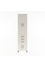 Hyperion Dolap 4 Raflı 3 Çekmeceli 4 Kapaklı 60x44x243 - S65M083V1B